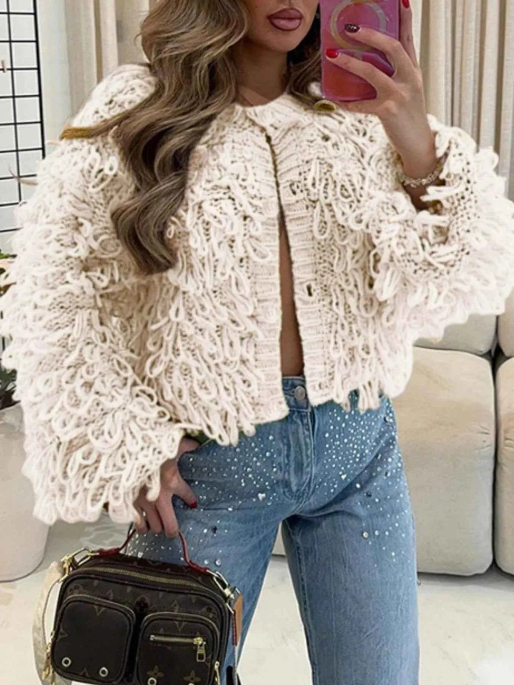 Fringe Button Up Cardigan 007f5f36-e8f1-4aa3-83a2-b993d43fb32a-Max-Origin