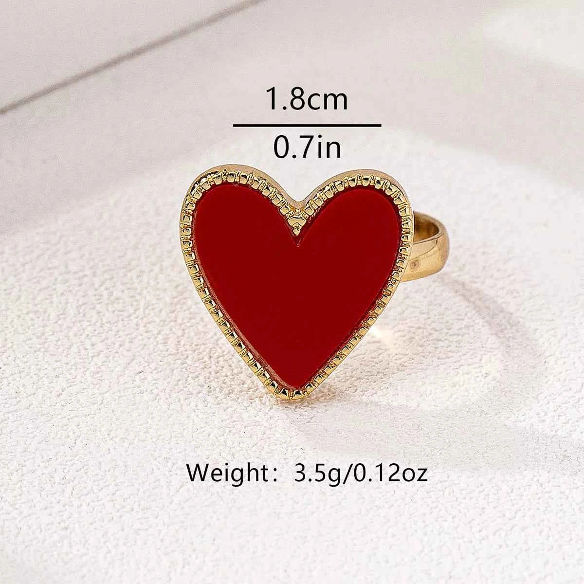 18K Gold-Plated Heart-Shaped Ring 009e2082-4e8d-4b75-b4fb-69820e55e6ab-Max-Origin