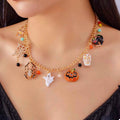 Halloween Charm Necklace with Festive Pendant Collection Tangerine One Size 00a6fab6-bcb5-4be6-bb80-8177d70b3c4f-Max-Origin