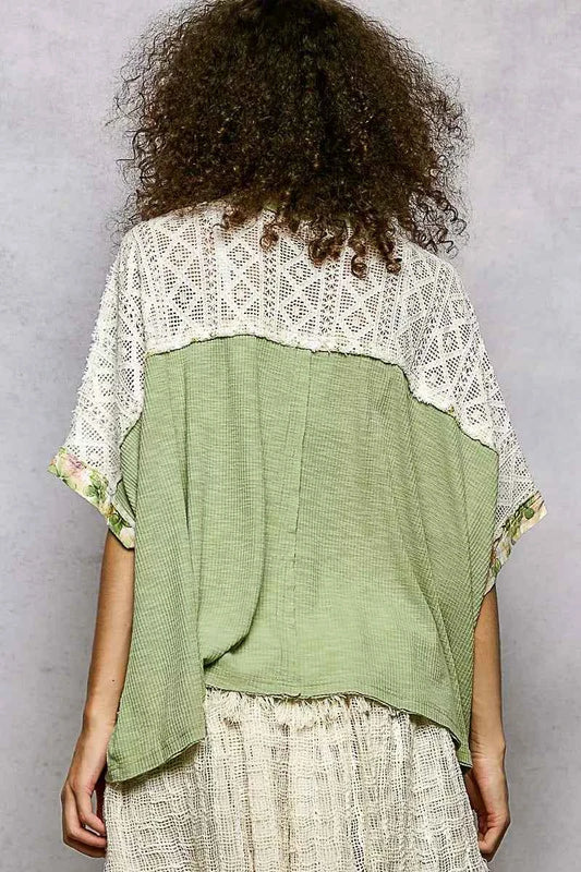 Floral Patchwork Lace Accent Blouse 00abdcd8-abe2-4782-8377-cce92f79c7ba-Max-Origin