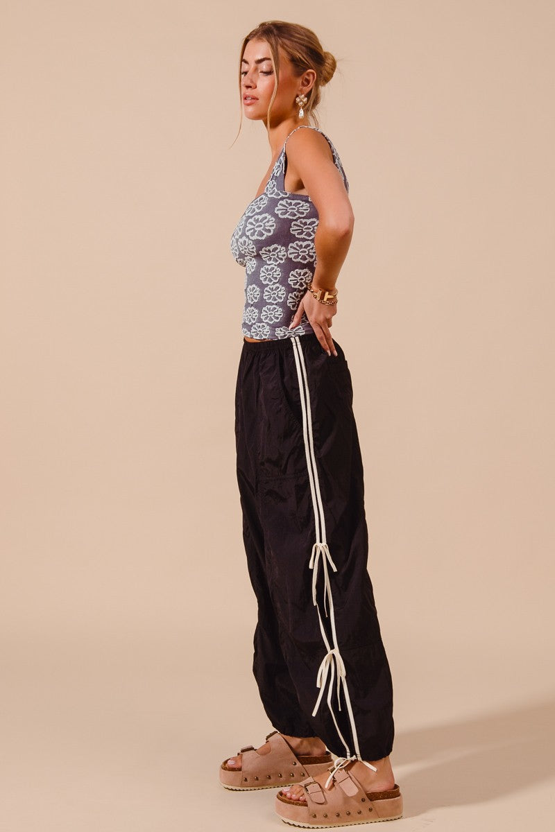 SO ME Loose Fit Jogger Pants With Double Lined Side Detail 00b9a8b856b449c5ac885d2a9e14d732-Max