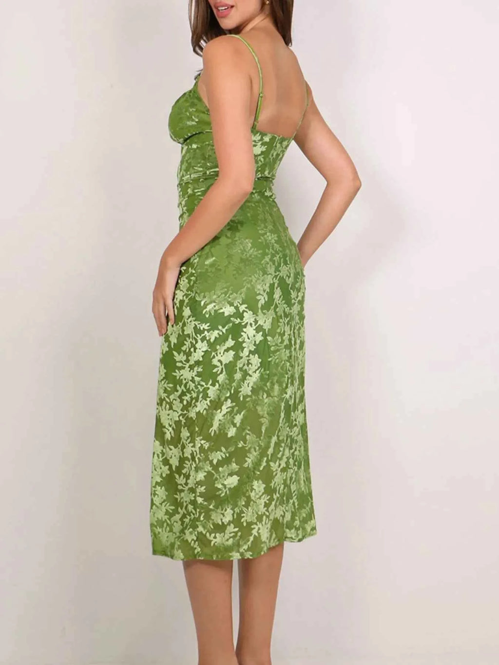 Textured Tie Front Cami Dress 00dc5963-1a01-4262-8bf0-f91ad9286cf8-Max-Origin