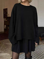 Round Neck Top and Pleated Skirt Sweater Set 00f0e219-1c0f-411d-bb93-ae9f0e2a38c1-Max-Origin