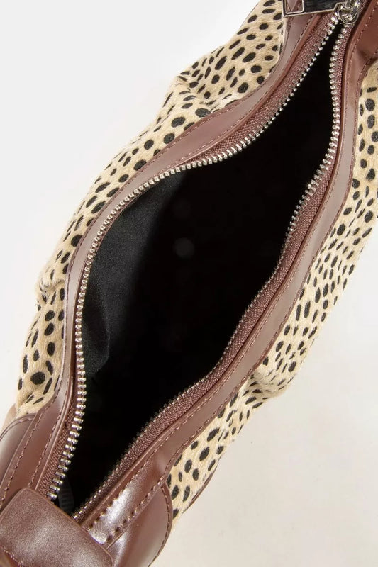 Fame Spotted Leopard Print Half Moon Shoulder Bag 0115d029d4ad4d5082437a2511b5609e-Max-Origin