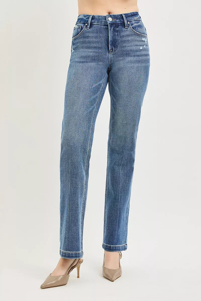 Tummy Control 4way Stretch Mid Rise Straight Crease Line 01327c1a-b28e-4b49-8cb5-12dacb42461d-Max-Origin