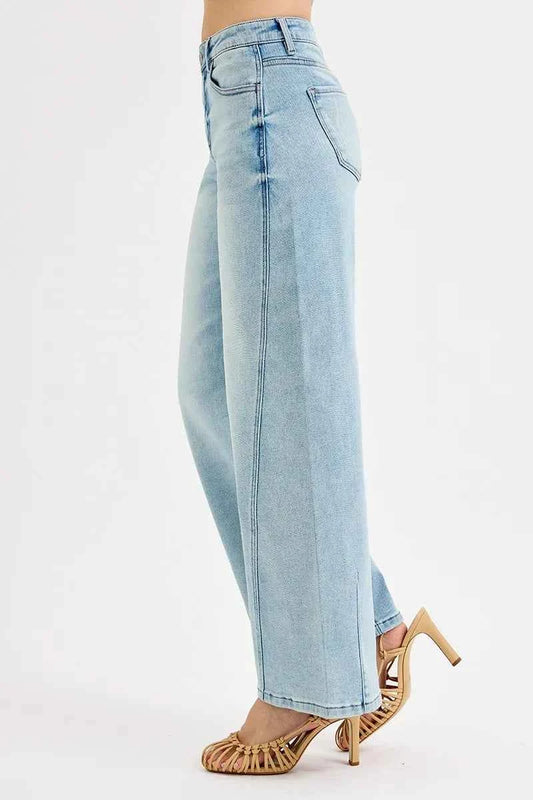 Full Size Mid Rise Fit Barrel Jeans Plus Size 013beea6414b46ed9e08a763e0c3ac4b-Max-Origin