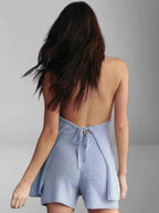 Halter Neck Cami and Shorts Sweater Set 016aacfde00041619c8706093d66da3d-Max-Origin