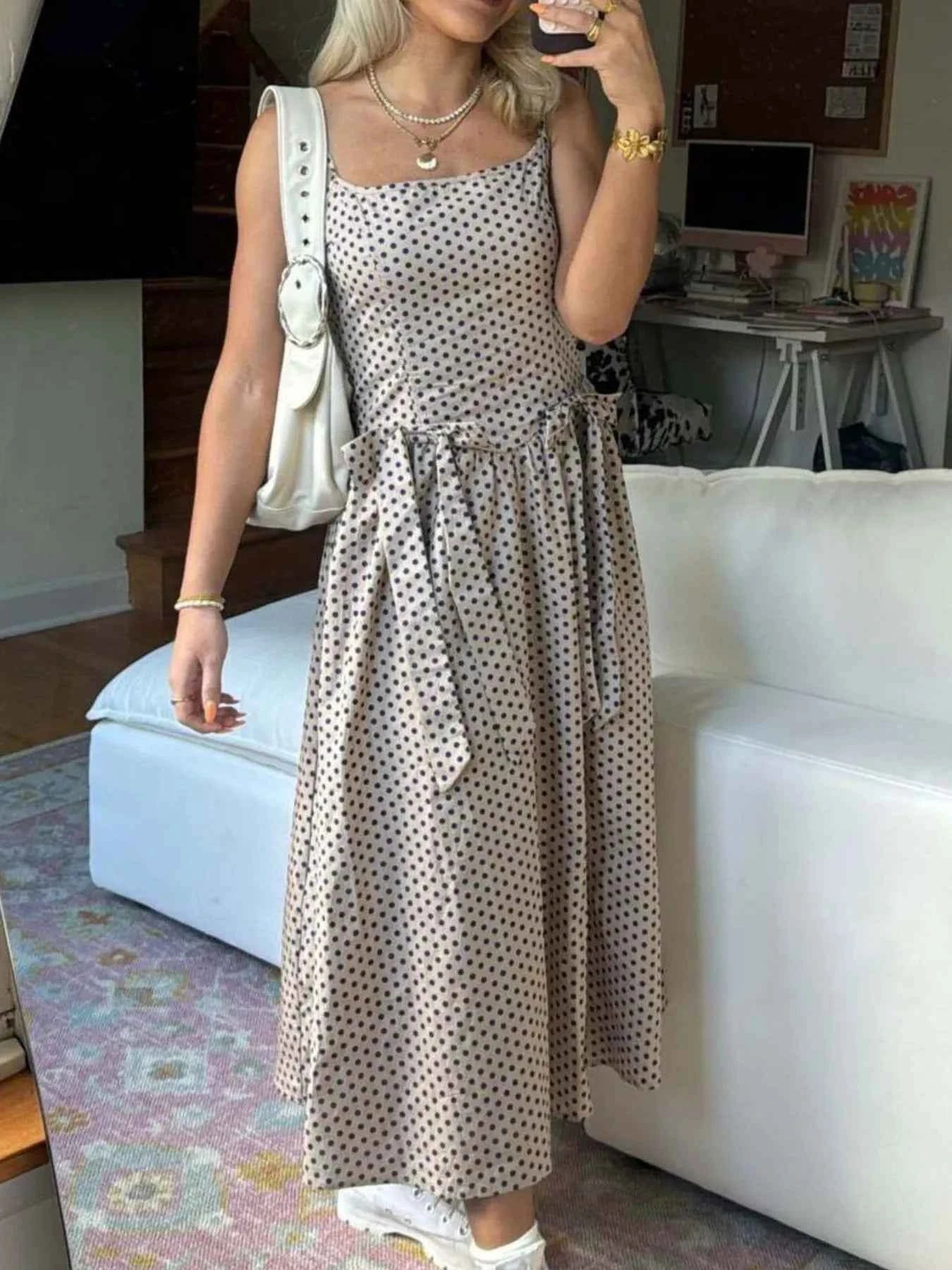 Bow Detail Midi Cami Dress 01777385-3a32-4af3-85f0-47f2278c7218-Max-Origin
