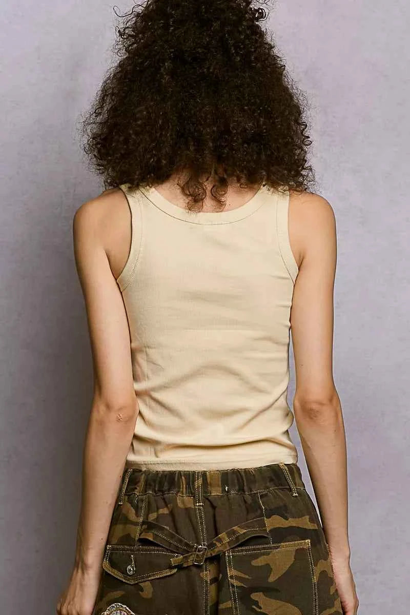 POL Round Neck Ribbed Tank 01782db3-2ee7-4068-975f-cda8d02a422e-Max-Origin