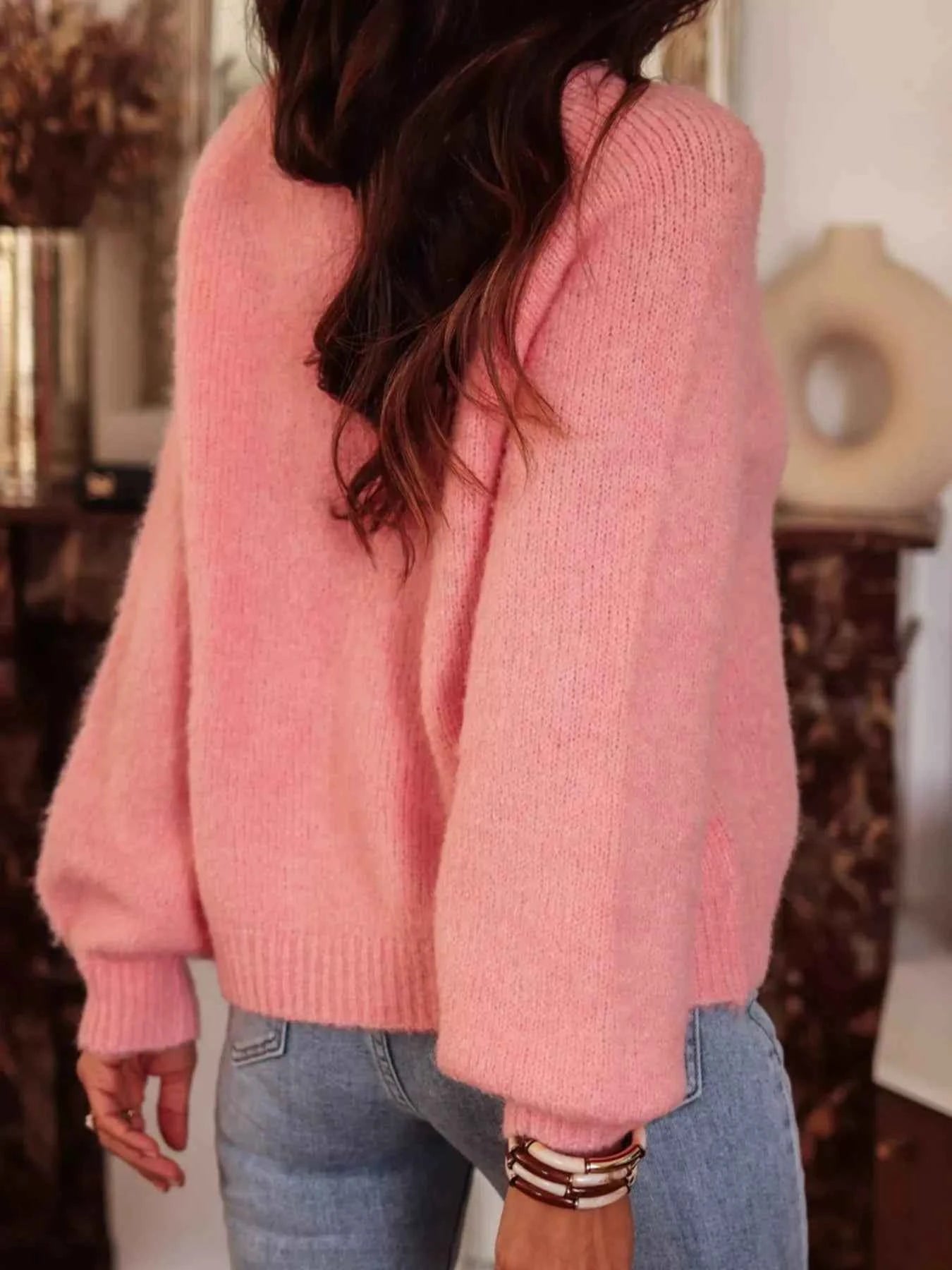 Button Detail Ribbed Hem Sweater 01c47a0bb1e14e8486d8caf57de80195-Max-Origin
