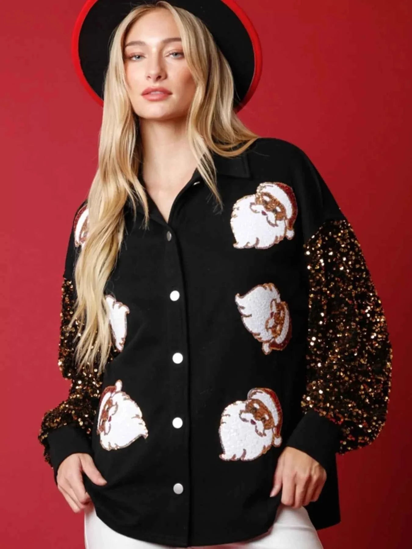 Christmas Santa Sequin Long Sleeve Shirt 01c81920dba3443394b2122a3b09e62c-Max-Origin