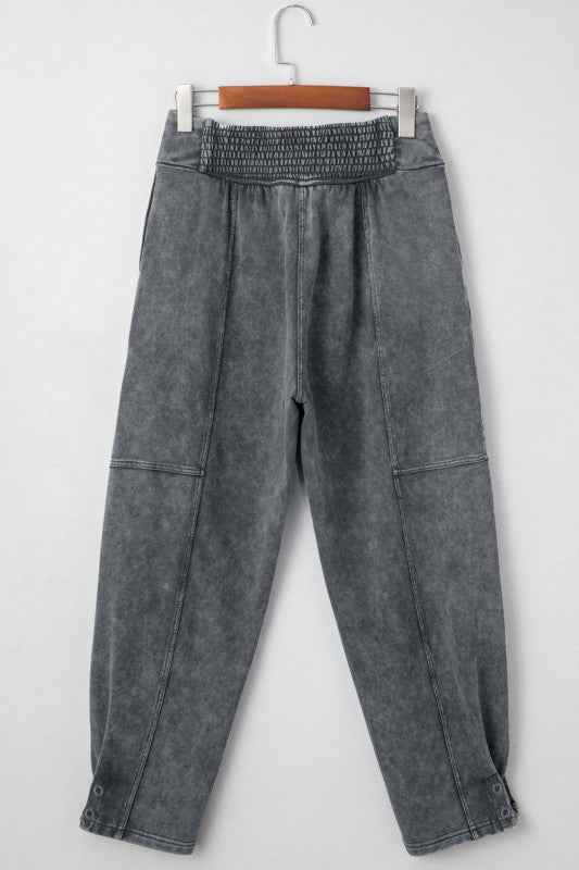 Solid Mineral Wash Jogger Style Pants 01cdae3a-9734-4dbf-95c9-857c6373c559