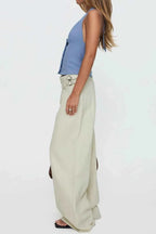 Wide Leg Jeans with Pockets 028d90fb-a6c7-446d-9311-5263a38fd6a4-Max