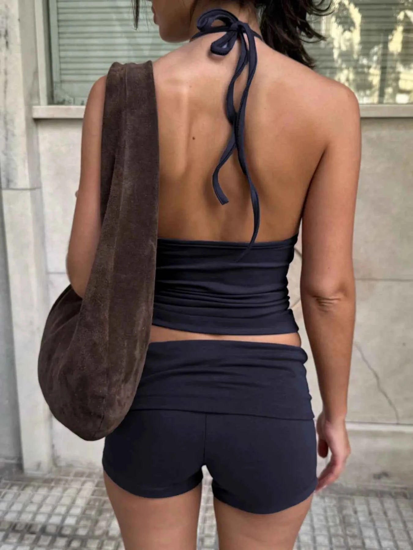 Halter Neck Cami and Shorts Set 02d71a58-4b56-4e1d-9f57-175eb33265de-Max-Origin