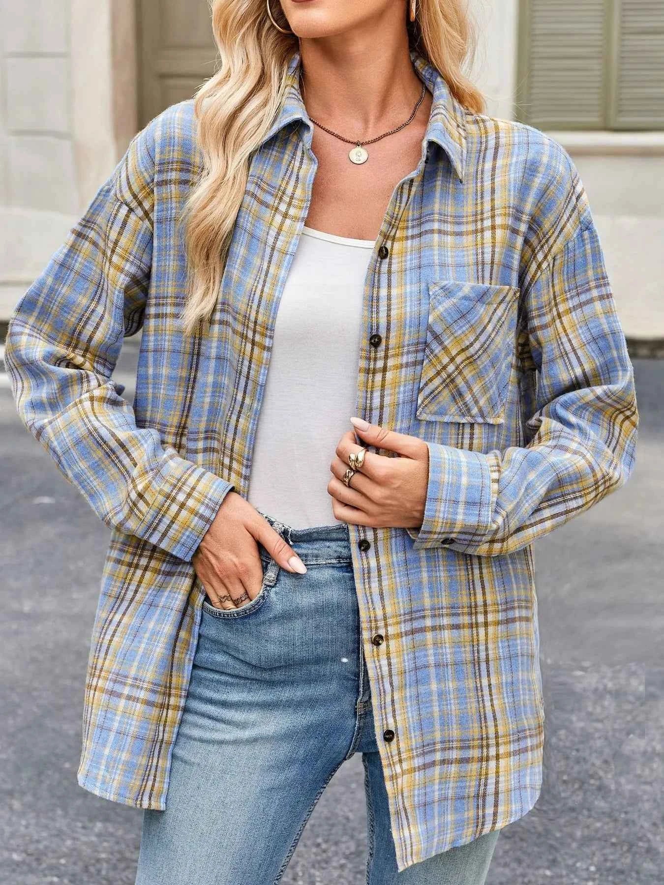 Plaid Button Up Long Sleeve Shirt 02f12cbf919d4e519faa057b03cf569f-Max-Origin