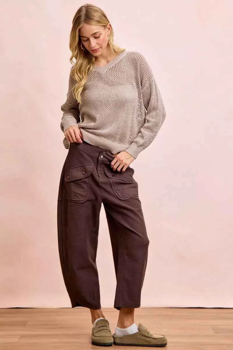 BiBi Washed Terry Pants with Pockets 033c0d7ca9fd490397918509696900e3-Max-Origin