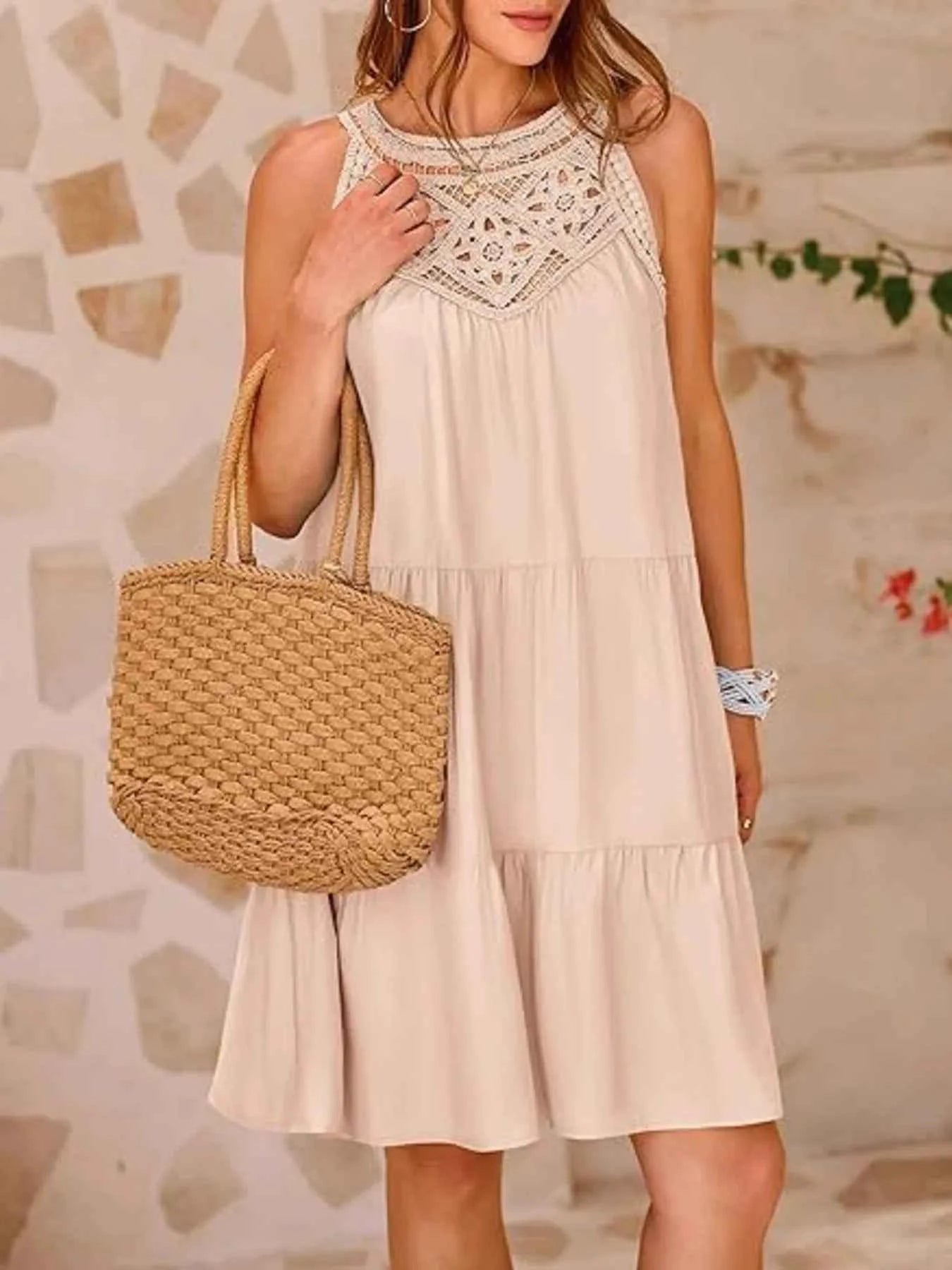 Crochet Lace Tiered Summer Dress 033e2dfdd0b24f0d8bd6e659dc296c4b-Max-Origin