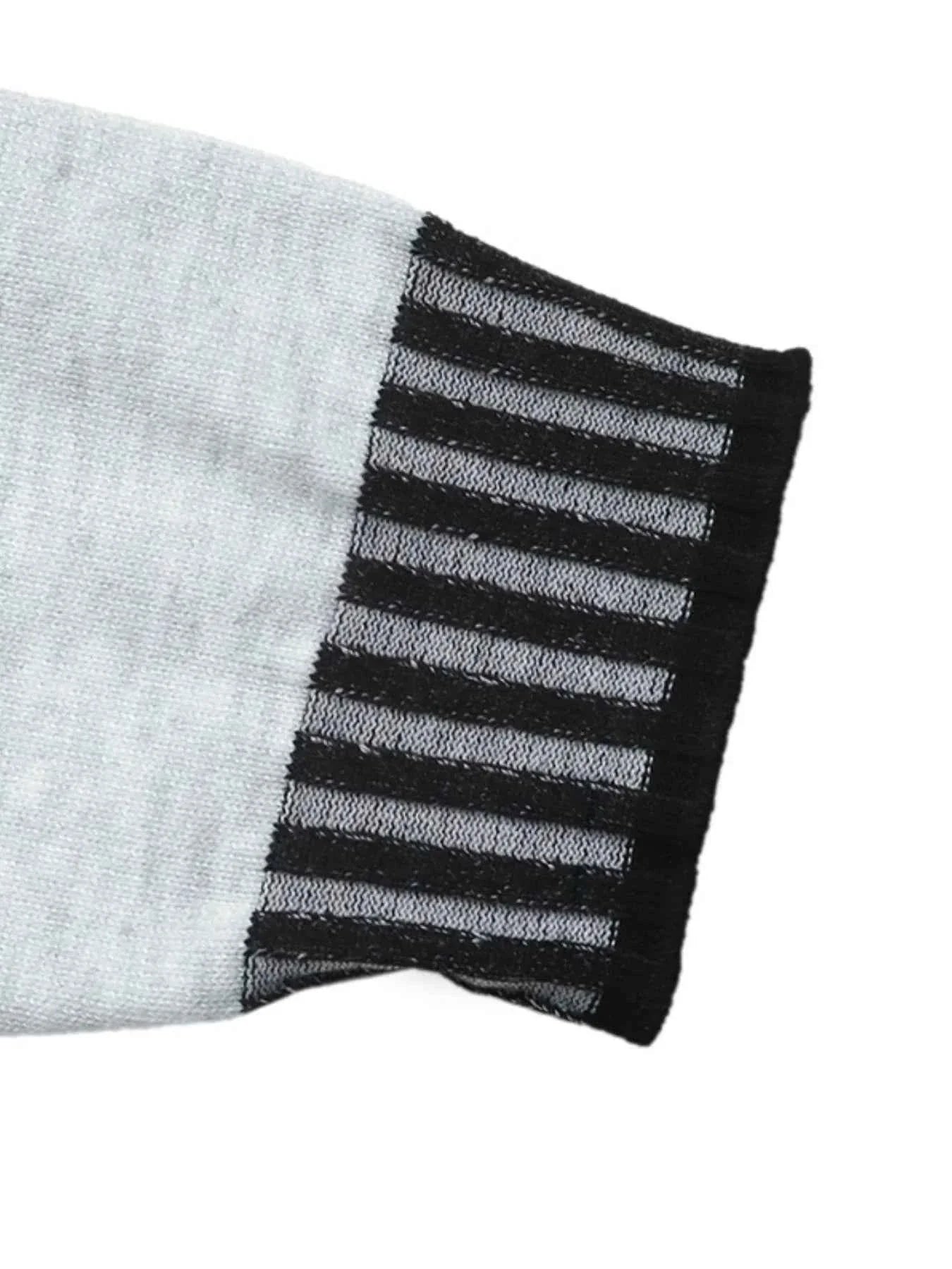 Striped Trim Tie Waist Sweater Dress 03468109-182e-4550-91bb-5df0ea8609db-Max-Origin