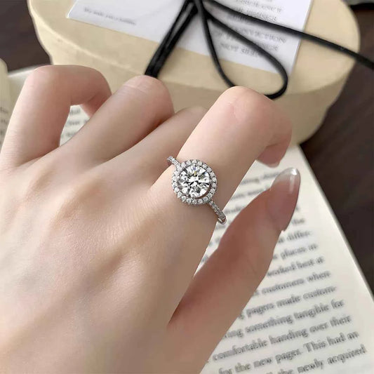 1 Carat Moissanite 925 Sterling Silver Ring Mosante One Size 035c2782-8815-4eb4-8d8c-d8aa6030459e-Max-Origin