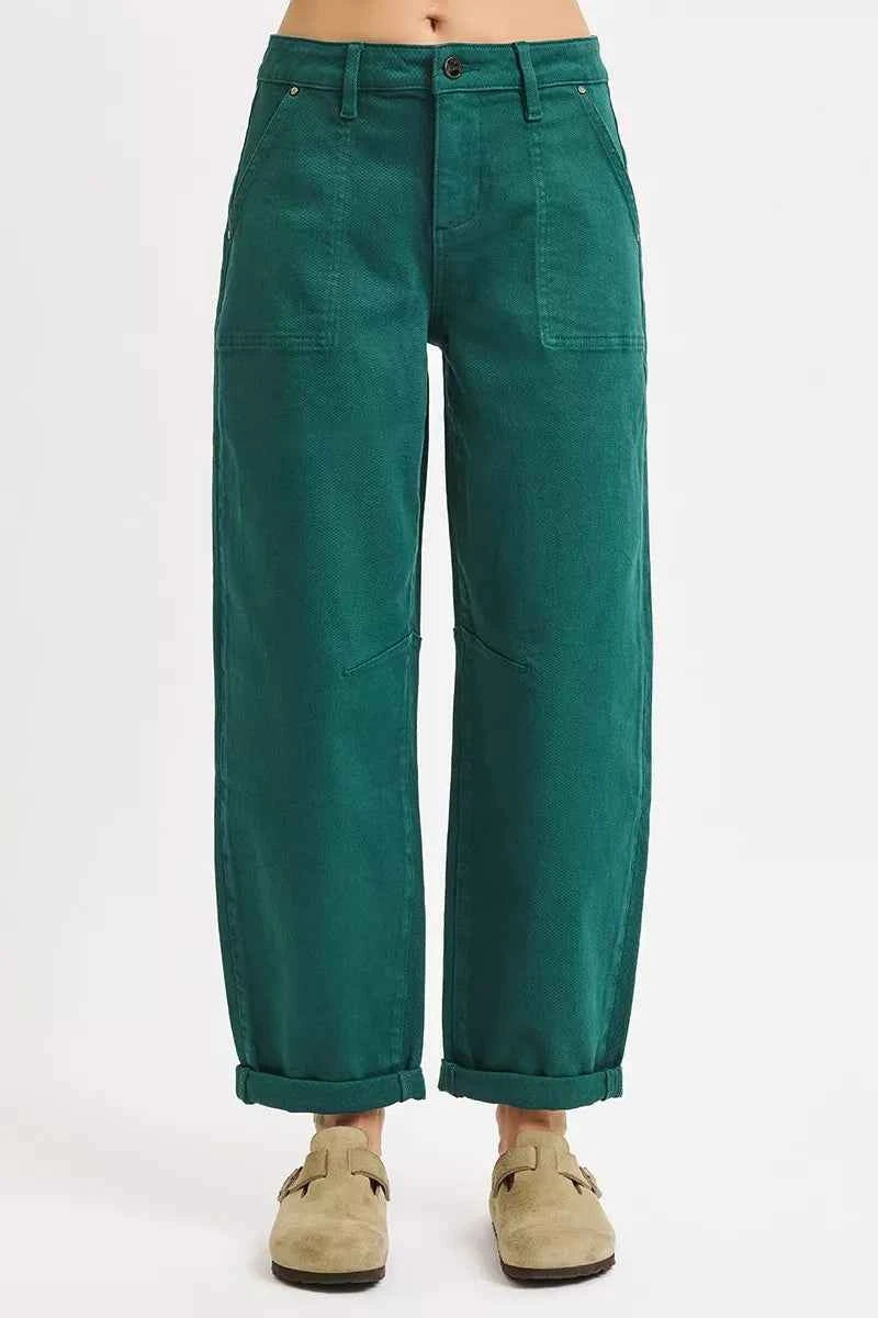 RISEN High Rise Ankle Cuffed Barrel Pants 03a56aa539294ad89ff9f454b51b1f51-Max-Origin