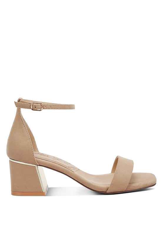 Eshe Block Heel Sandals 04318a16-9e03-4d7b-8313-a593990da42c