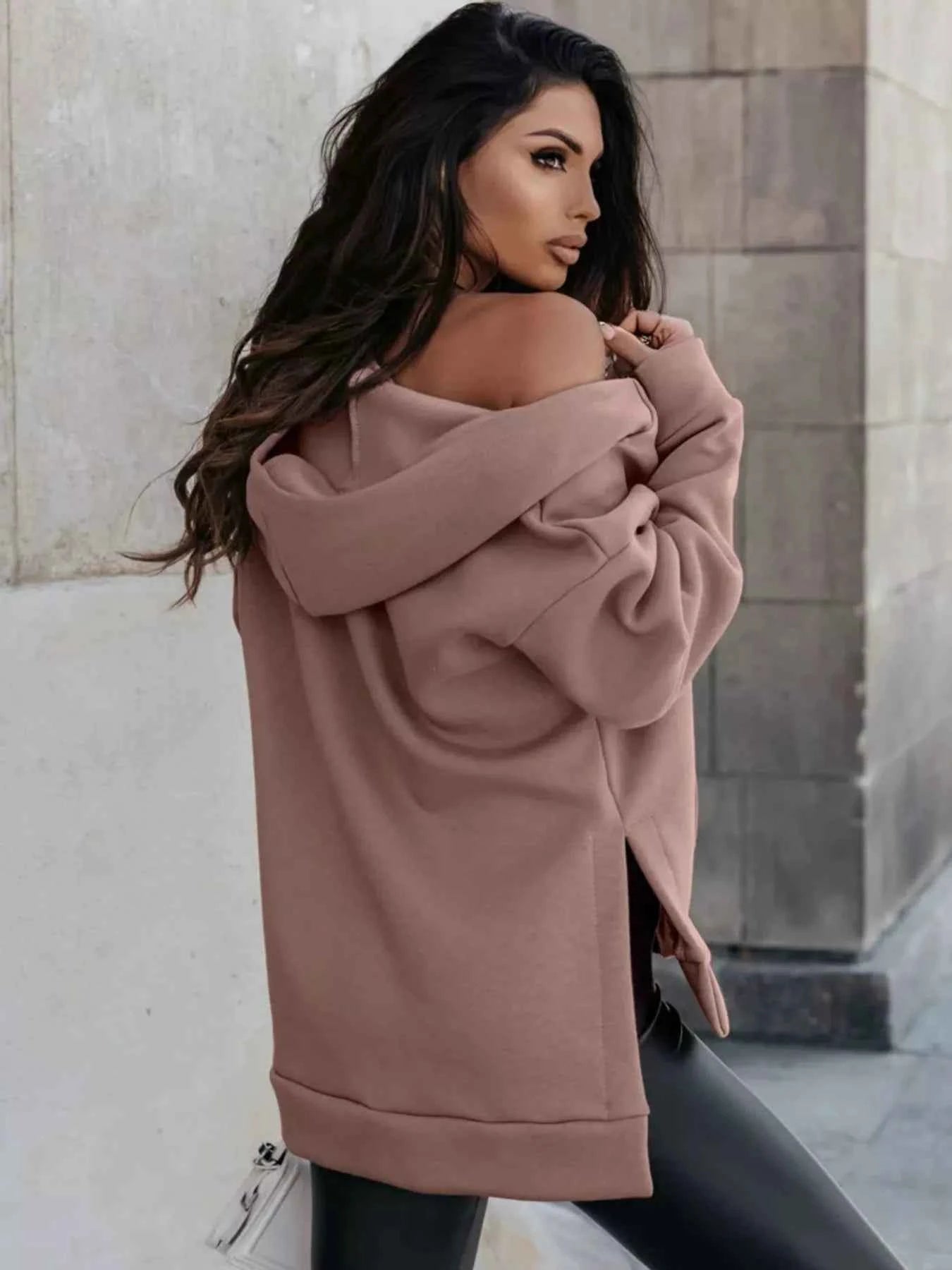 Side Slit Zip Up Hoodie 045222824f07460b9b41c4fdb84b8680-Max-Origin