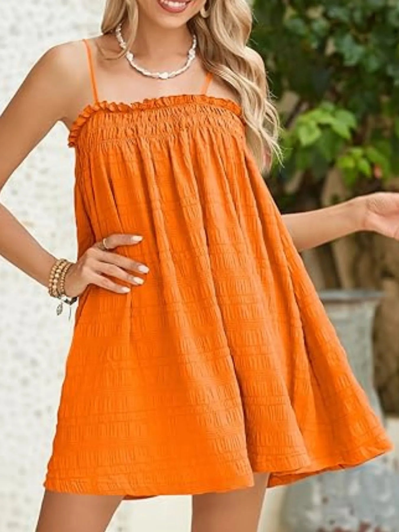 Frill Textured Mini Cami Dress 048f233b-593c-412a-ad85-b9493ed23bd3-Max-Origin