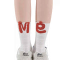 Breathable Letter Crew Socks White One Size 04c4d417-44e7-4b85-8990-6a39f8c7f80c-Max-Origin