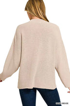 Zenana Round Neck Knit Top and Shorts Sweater Set 05073f55efef4b8bbe0d48dd7e13a9e7-Max-Origin