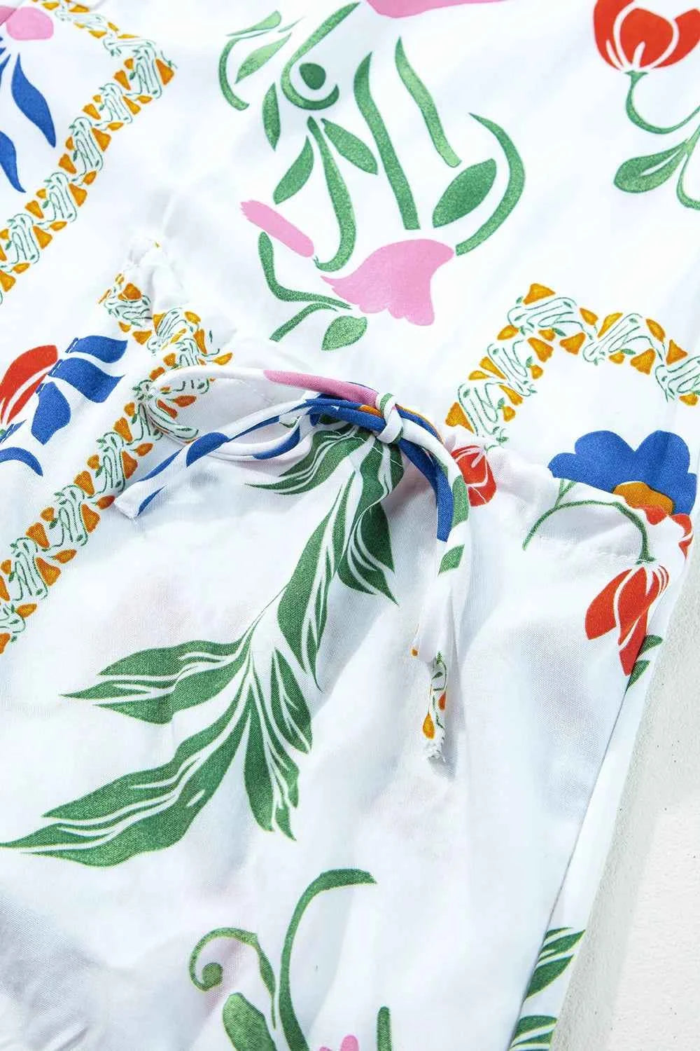 Pocketed Printed Half Sleeve Romper 050d46eb-5d15-44db-8fa2-179bcd1ebaeb-Max