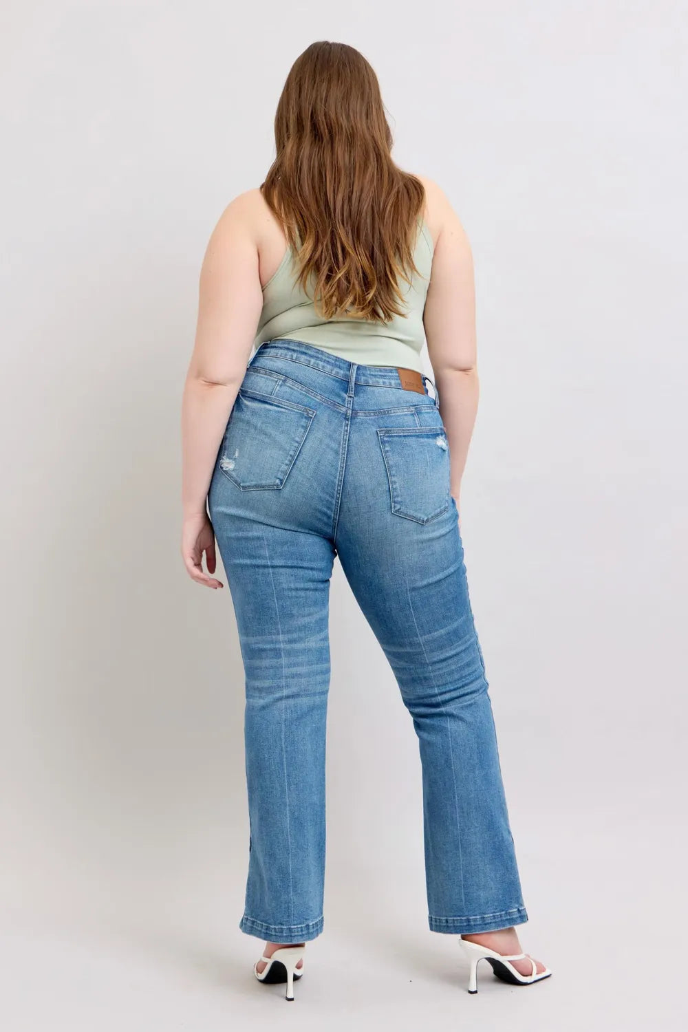 Judy Blue HW Tummy Control Vintage Wash Side Slit Slim Boot Jeans 050d9c7f-8c1d-4615-9f82-21002f43f80a-Max