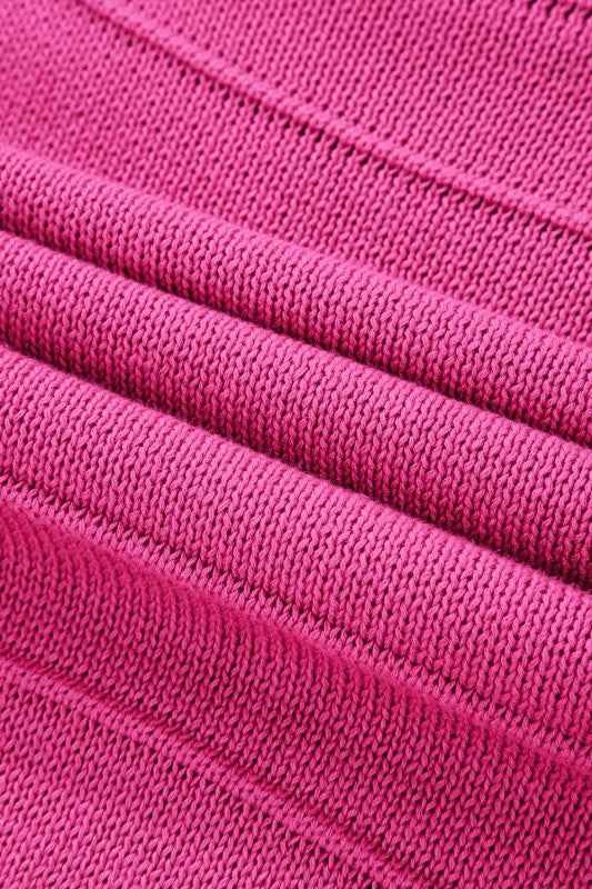 Bow Cut-Out Round Neck Sweater 051a4421-888d-4b8c-9cd7-37bd0c361f75