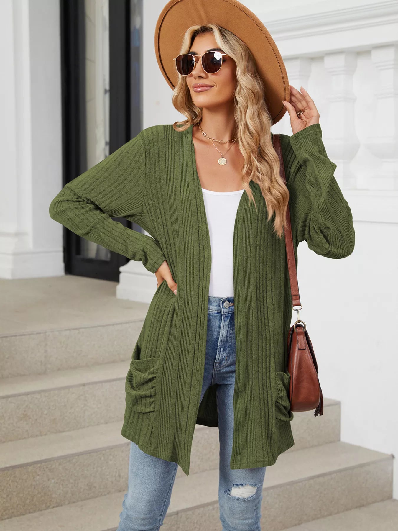 Open Front Long Cardigan 05d9cc2ad27541bcb492685bc37c8e80-Max-Origin