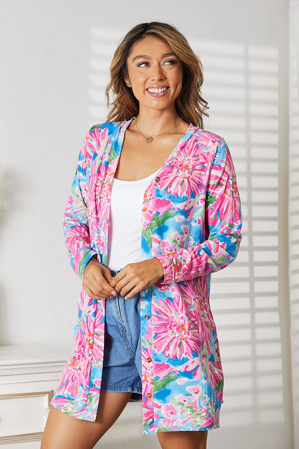 Double Take Floral Open Front Long Sleeve Cardigan 05e2fcbce78c445ea254d1095be03efe-Max