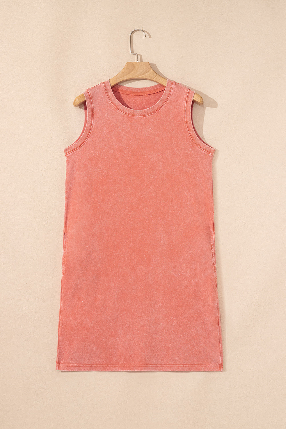 Beau Blue Mineral Wash Pocket Tank Mini Dress 0620d871f343167b