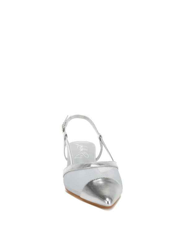Temptress Mesh Slingback Sandals 062bc6bb-639c-43e7-ade8-fe7760b4579d