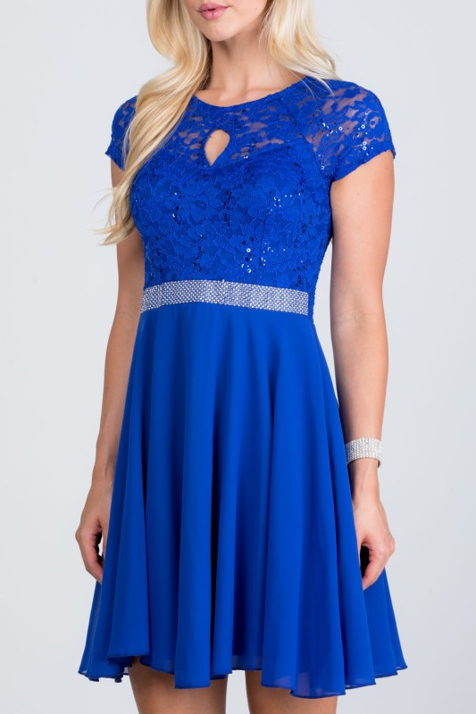 Women’s Lace Fit and Flare Dress – Short Sleeve Cocktail Party Dress 062daca2-4739-4987-9789-df0543650f00_d950ad3d-9059-4740-9e7d-e1dd7bee7df1