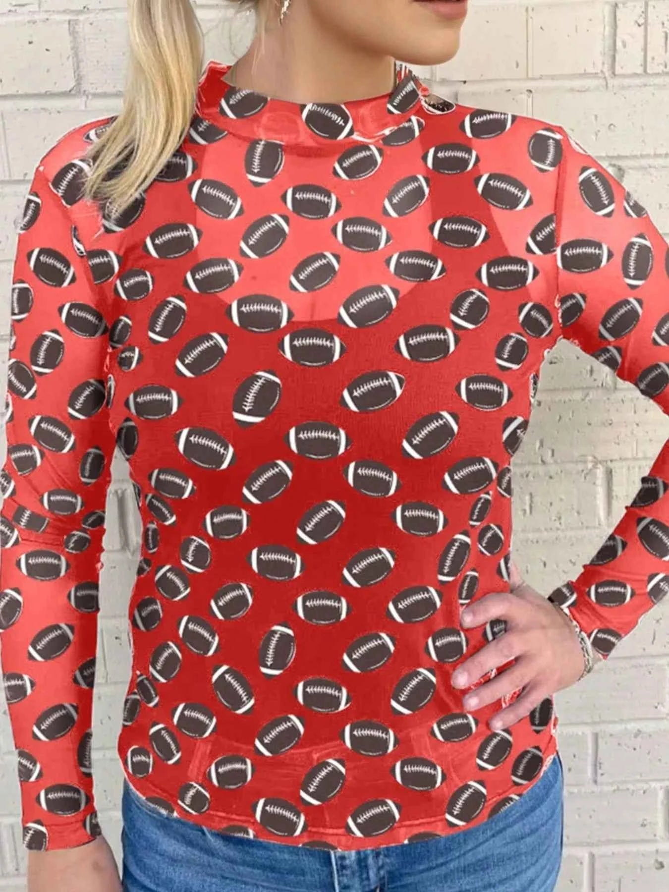 Game Day Mesh Sheer Long Sleeve Top 063162bc-b70f-484d-ae7b-09bea3f30ea0-Max-Origin