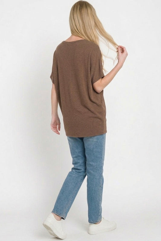 Hacci Dolman Sleeve Boat Neck Top 068065d8-0306-422d-8718-cec5c6660cf2-Max
