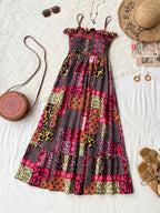 Smocked Leopard Cami Dress Multicolor 0686bf05-dc28-4fcb-9fc8-c589916a8ea9-Max-Origin