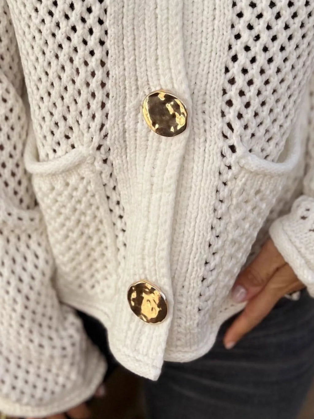 Crochet Button Up Long Sleeve Cardigan 068e99c4-0c59-406f-b4de-7144c68aa34f-Max-Origin