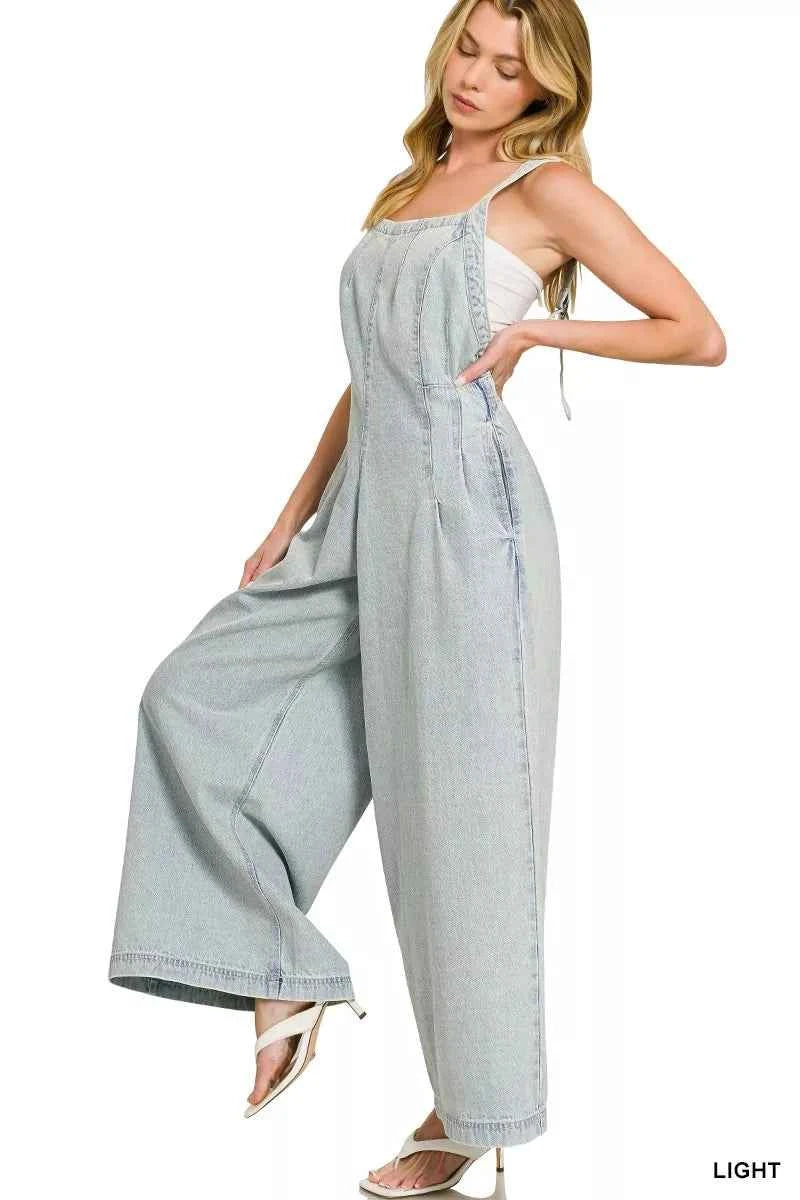 Zenana Denim Light Washed Wide Leg Overalls 069593fb03144cfebf51beb3103121f5-Max-Origin