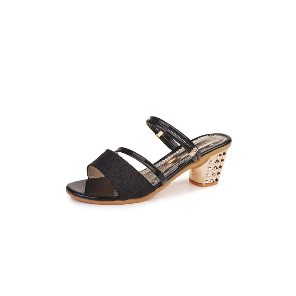Open Toe Block Heels Sandals Black 0699cdb8-00d7-4f80-bab3-9005bb1deb6f-Max-Origin