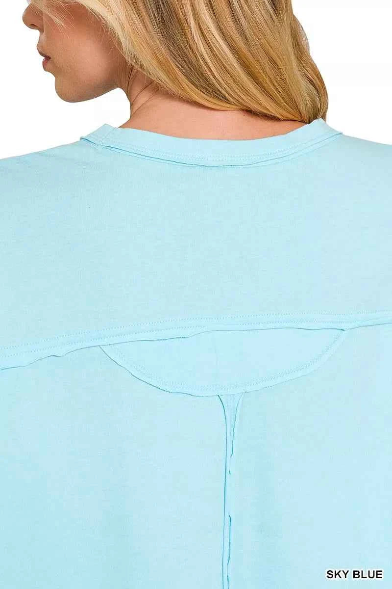 Zenana Exposed Seam Boxy Top 06b630234ed94ed4987a5305060a6311-Max-Origin