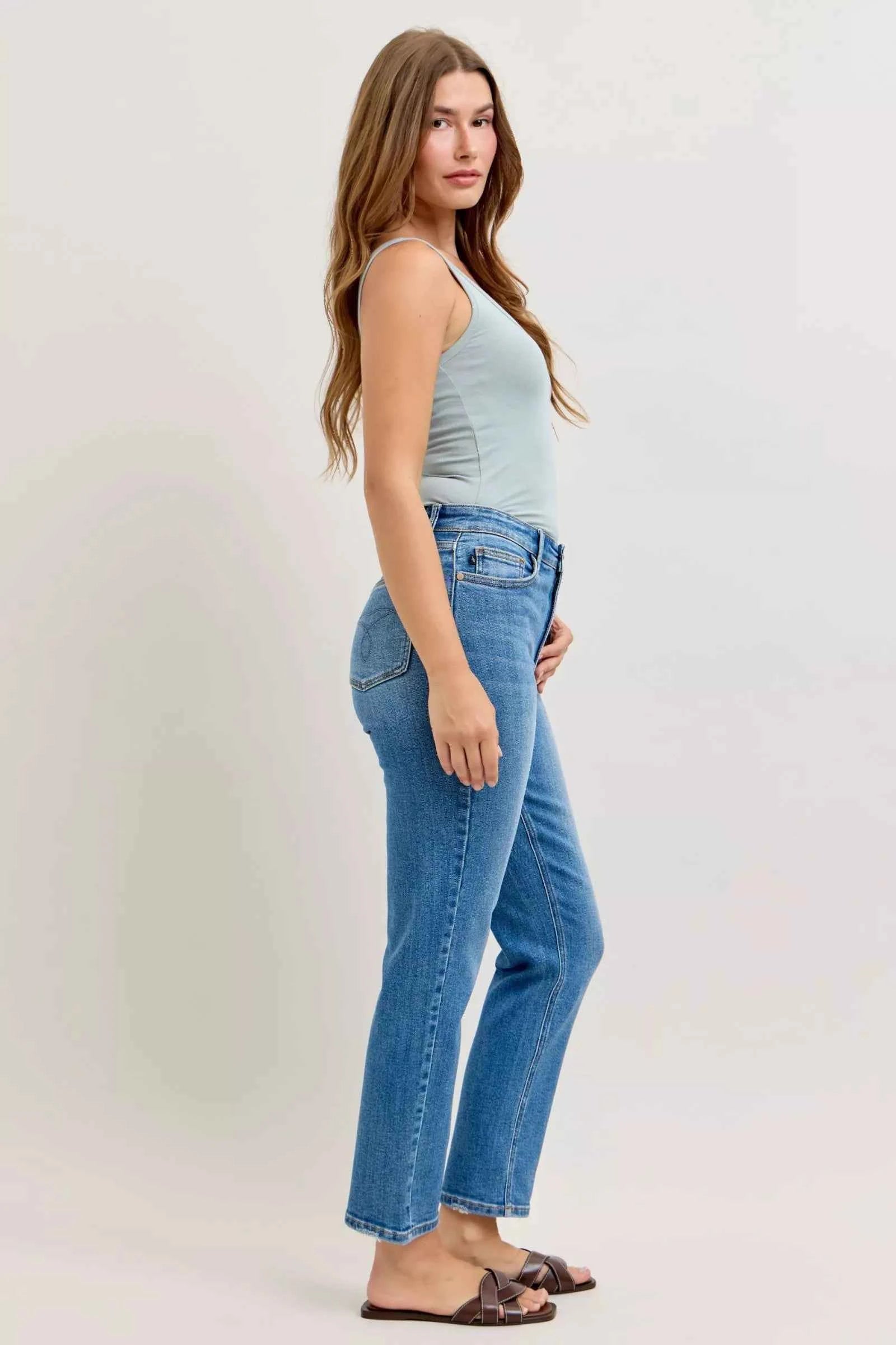 Judy Blue High-Waisted Straight-Leg Jeans 07043ad8-6372-4821-a16b-820bea014661-Max-Origin