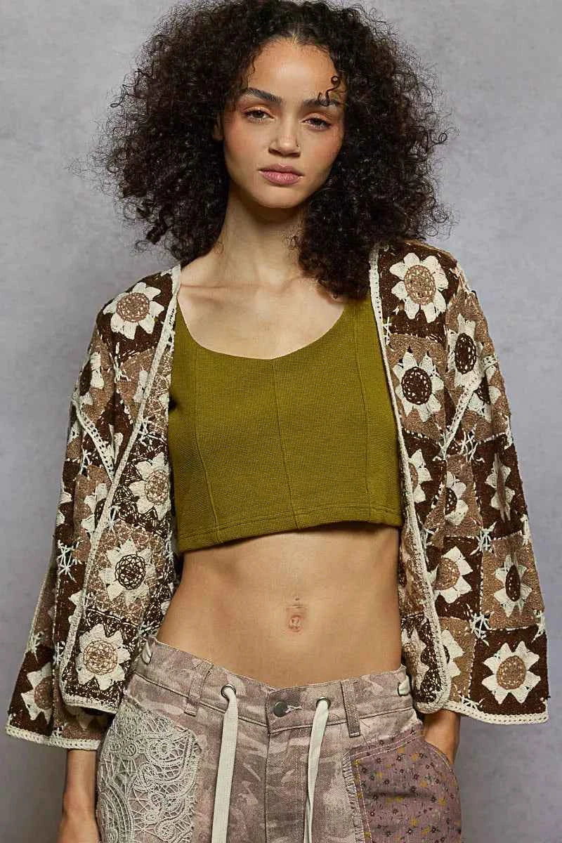 POL Open Front Cardigan with Varied Patterns 07119621-6139-4073-ac04-a9c0bec33ee6-Max-Origin