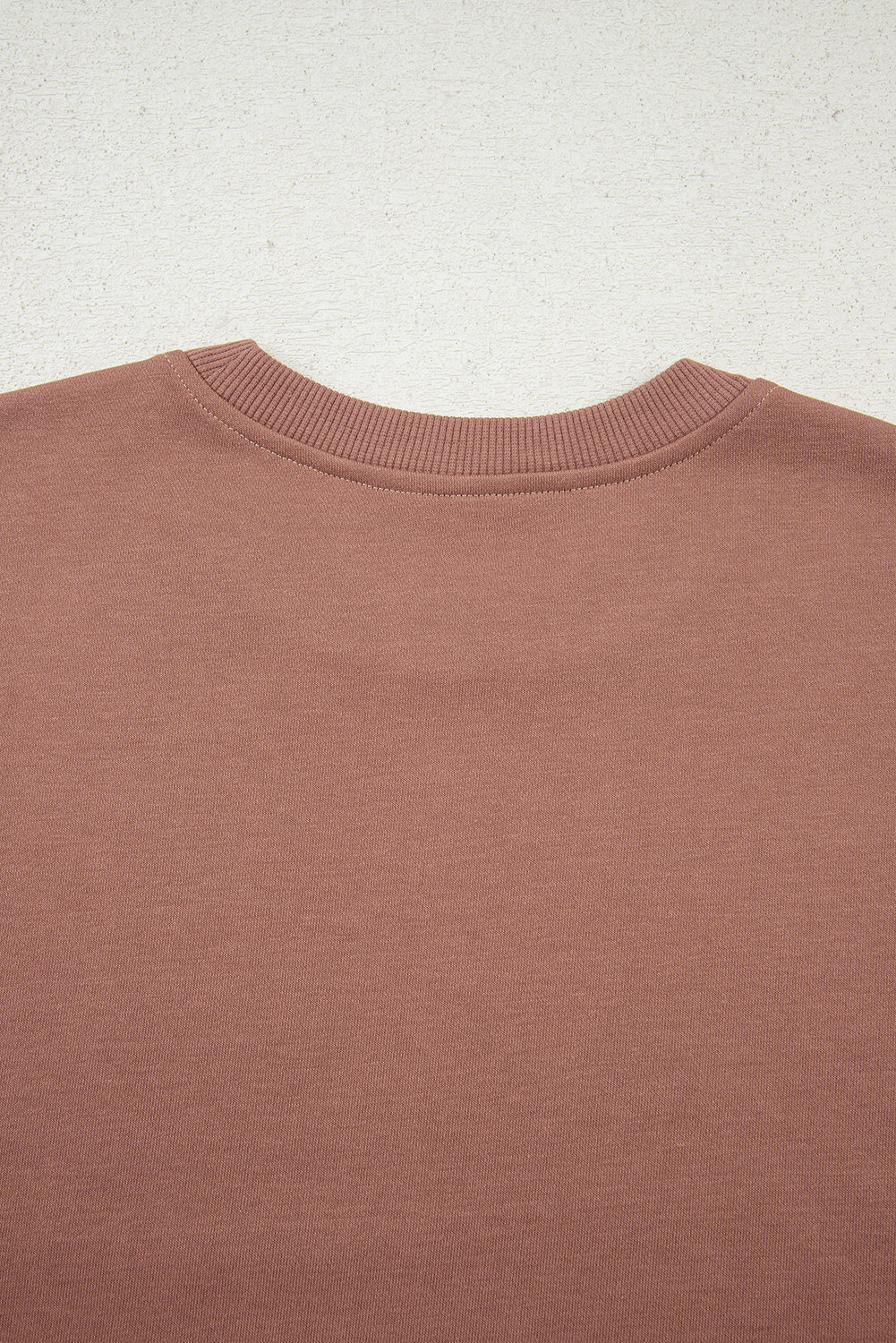 Khaki Color Block Long Sleeve Crop Top Drawstring Pant Set 07acb66e826daea5