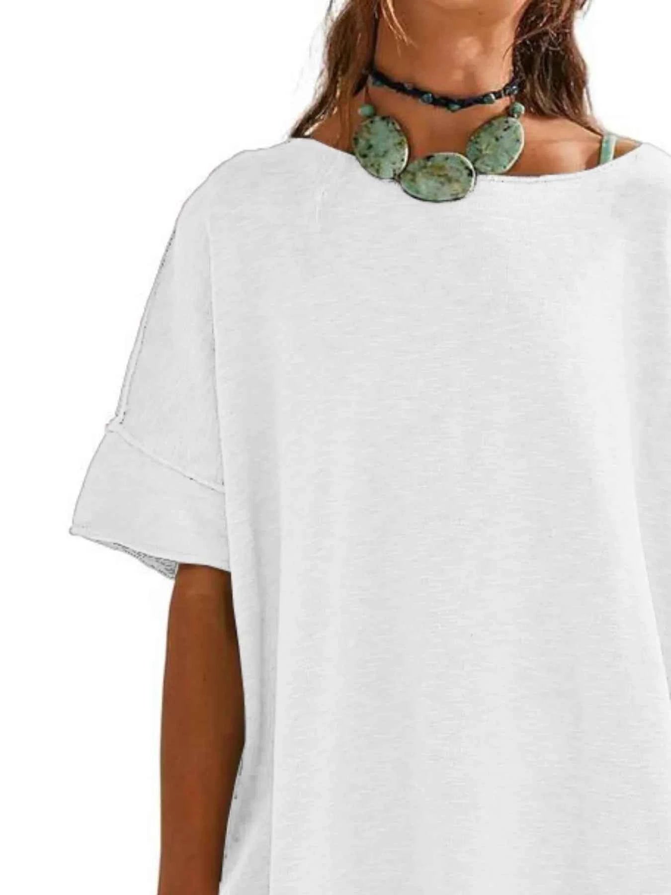 Oversized Round Neck Drop-Shoulder T-Shirt 07ee4bf2-f7cb-495b-ba12-36579634f558-Max-Origin