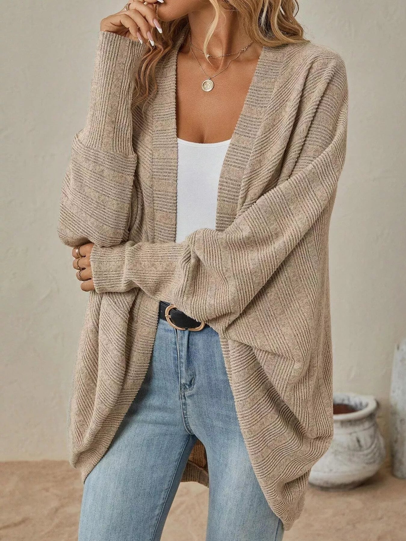 Open Front Cocoon Cardigan 07f10848128f4e0792290887a1ca07d5-Max-Origin