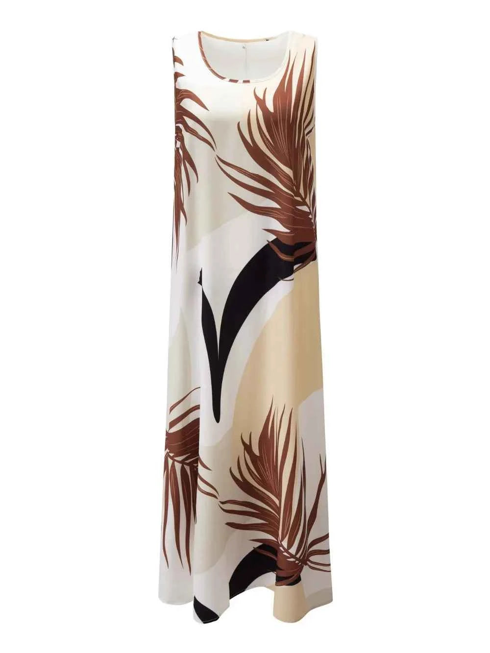 Printed Round Neck Mini Tank Dress 07f8819d-a2dd-4fe7-bace-1b54f3843aa9-Max